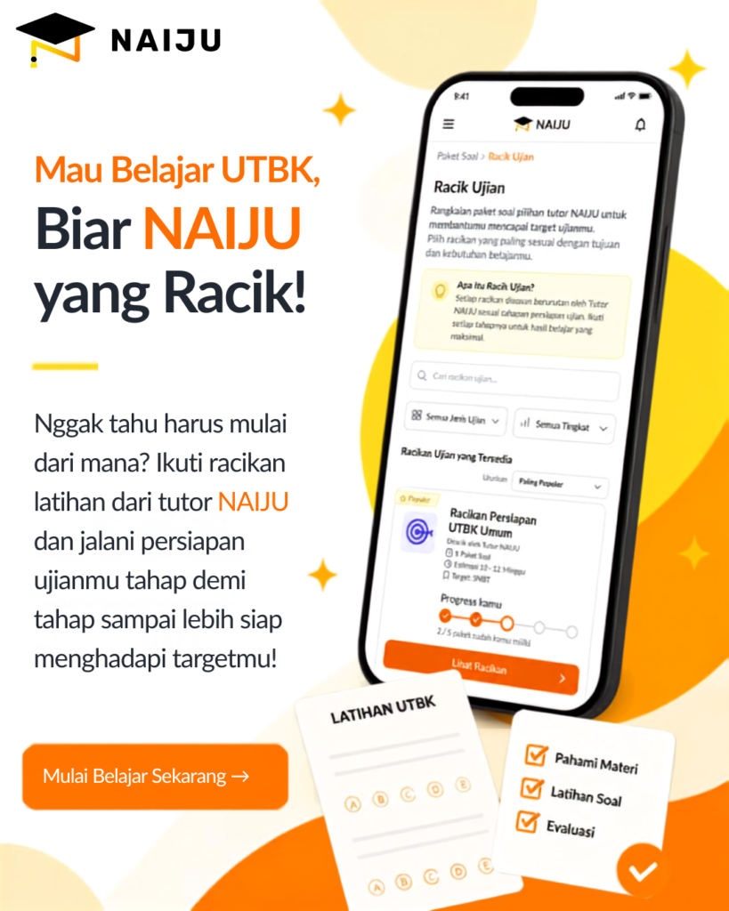 Racik Ujian: Latihan Terstruktur, Capai Target UTBK-mu!